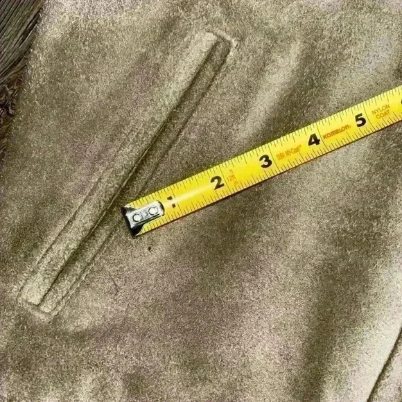 Antinori Leather & Knit Jacket Size XL Vtg Grandpacore RN 53713 Elbow Patches - Picture 12 of 12